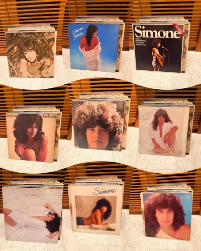 Coleção Simone - Lote com 9 LPs/Vinis Originais | MPB | Excelente para Colecionadores