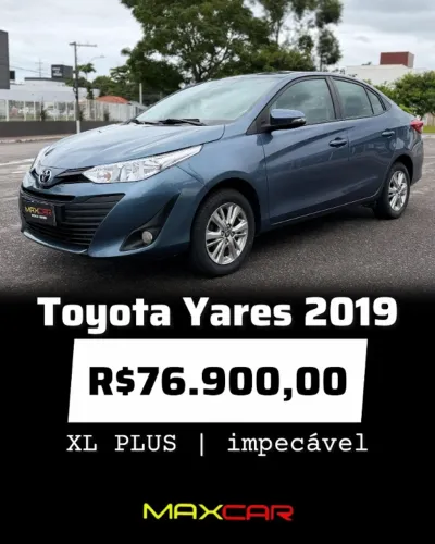 Toyota Yaris XL Plus T. Sed. 1.5 Flex 16V Aut. 2019