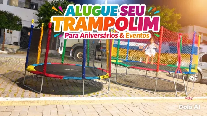 Alugo cama elástica pra aniversário eventos confraternização batizado