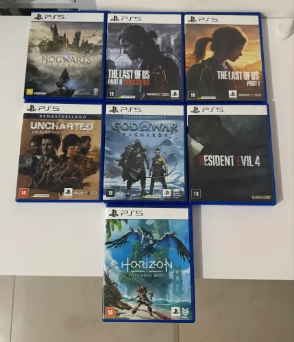 Jogos PS5 - PREÇO NA DESCRIÇÃO 