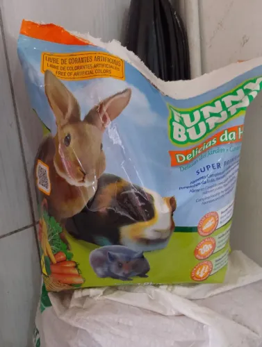 Ração Coelho Hamster Porquinho da Índia