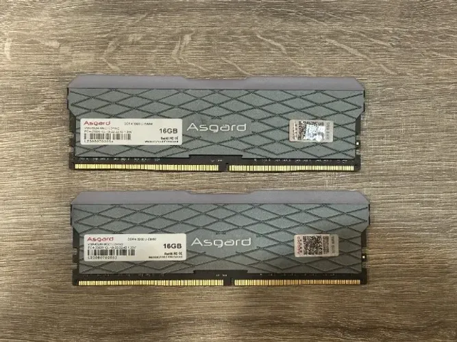 Kit Memória RAM Asgard 32GB (2x16GB) DDR4 3200MHz