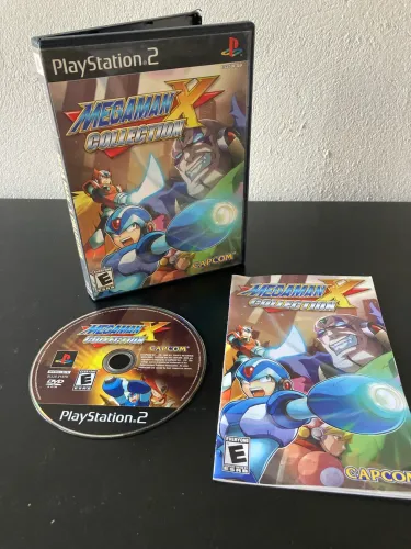 Megaman X Collection Jogo Original Playstation 2 Ps2 - Nintendo Mario Sony