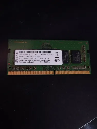 Memória DDR4 8GB 2400T - PC4 - Notebook