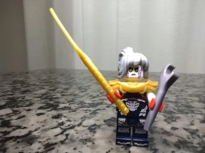 minifigura lego (pixal) original com acessórios