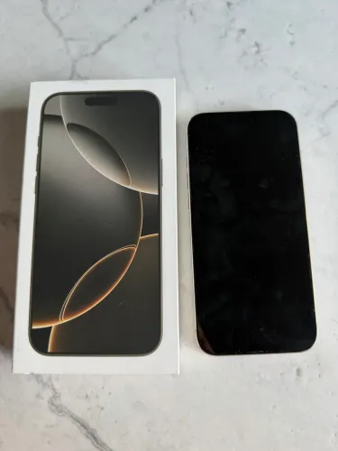 iPhone 16 pro Max, 256gb, Titanium Natural, na garantia