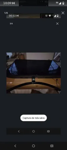 TV LG 55UM7470PSA (55 polegadas, 4K, ThinQ AI) Com defeito tela preta