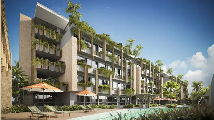 TAMANDARÉ - Flat 26 m², vista mar, 1 quarto, a 30 m da praia