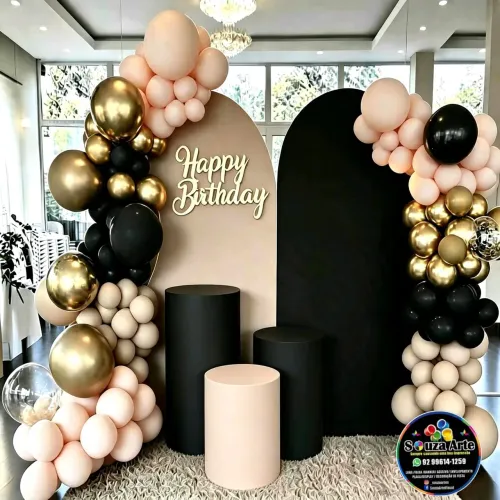 Decoração de festa adulto