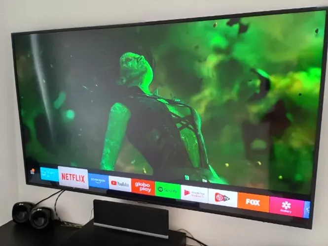 T.V Samsung 55 smart perfeita 