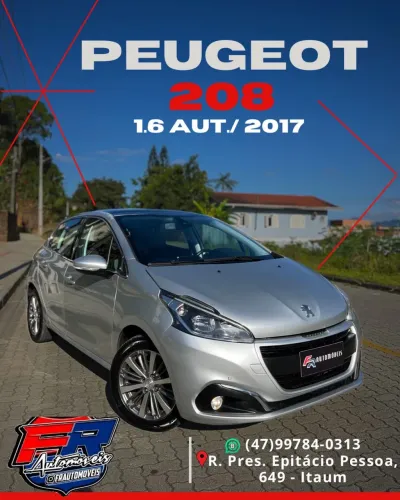 Peugeot 208 Griffe 1.6 Flex 16V 5P Aut. 2017