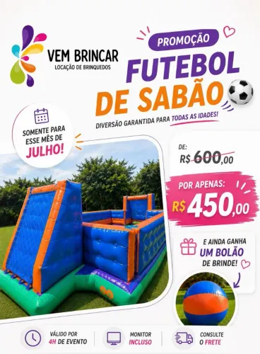 Aluguel de Brinquedos Infláveis