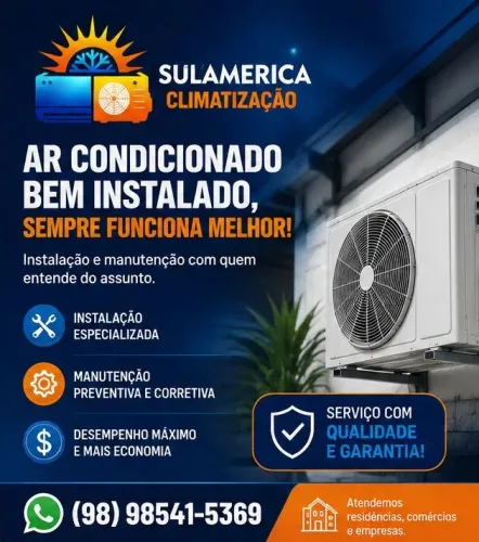 Instalação e manutenção em ar condicionado