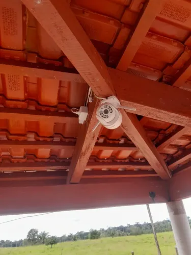 Camera Externa Ip Prova D'água Infravermelho Wifi Full Hd
