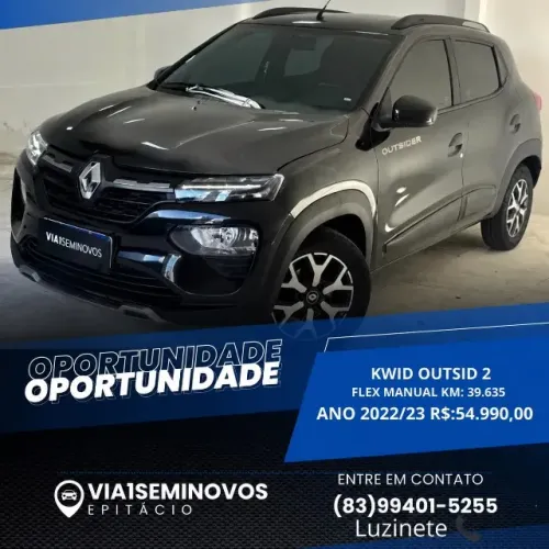 Renault Kwid Outsider 1.0 Flex 12V 5P Mec. 2023