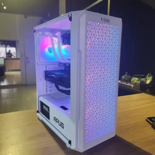 PC Gamer Ryzen 7 5700, RX 7600 8gb, 16gb ram, ssd nvme 512gb ft 600w 80 plus - Novo