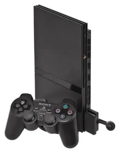 PlayStation 2 Slim Original - Excelente Estado Vendo meu PS2 Slim muito bem conservado.