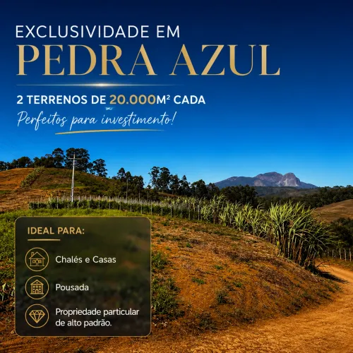 Terreno Rural para Venda em Domingos Martins, Pedra Azul