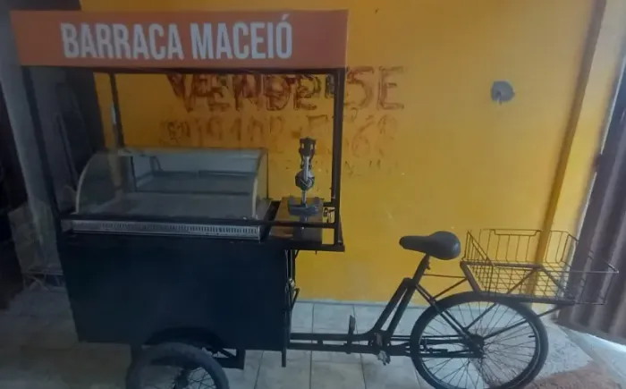 TRICICLO COMERCIAL / FOOD BIKE - PRONTO PRA TRABALHAR