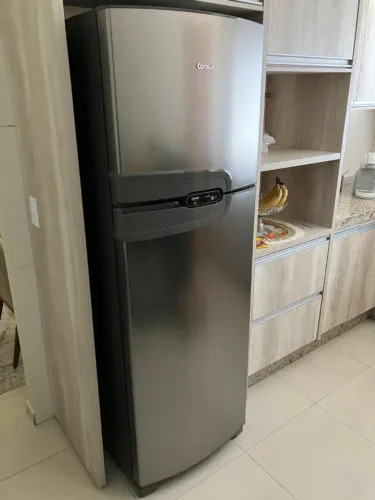 Geladeira 340 litros inox Consul frost free