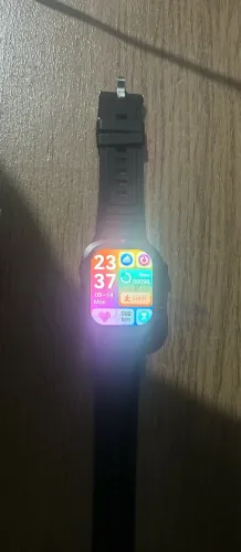 Relógio Smartwatch funcionando 
