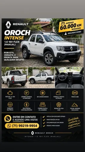 Renault Duster Oroch Intense 1.6 Flex 16V Mec. 2024