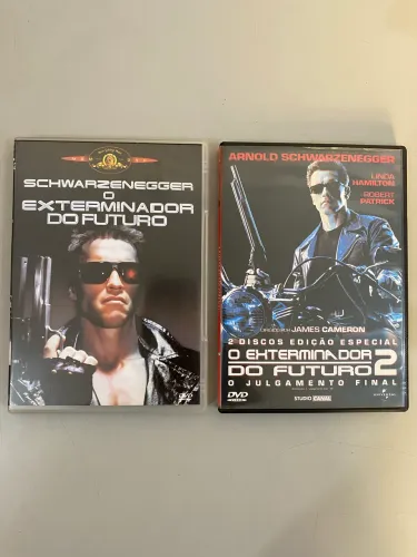 O Exterminador do Futuro 1 & 2 - DVD James Cameron / Schwarzenegger