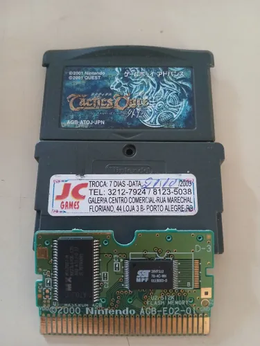Tactics Ogre Advance original japonês para Game Boy Advance
