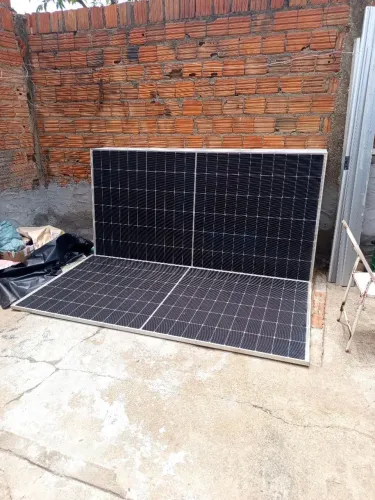 Placas solar mais inversor