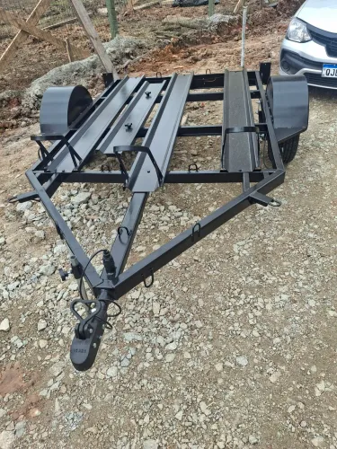 Carreta para transporte de moto Reboque Homologado