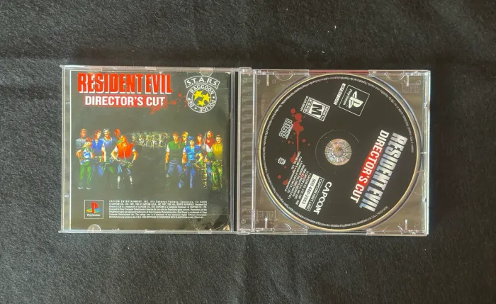 Resident evil director?s cut PlayStation 1 prensado