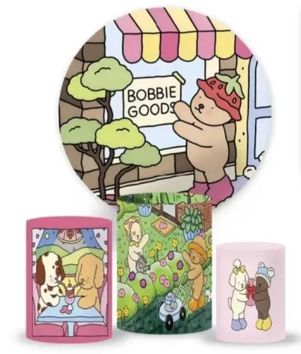 PAINEL DE TECIDO SUBLIMADO + 3 CAPAS BOBIE GOODS
