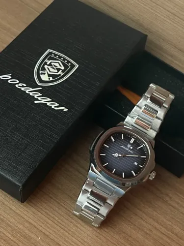 Relógio Poedagar Estilo Nautilus Preto
