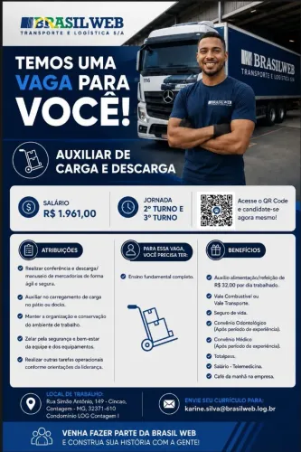 Oportunidade de emprego 