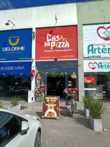 Passo pizzaria em funcionamento 