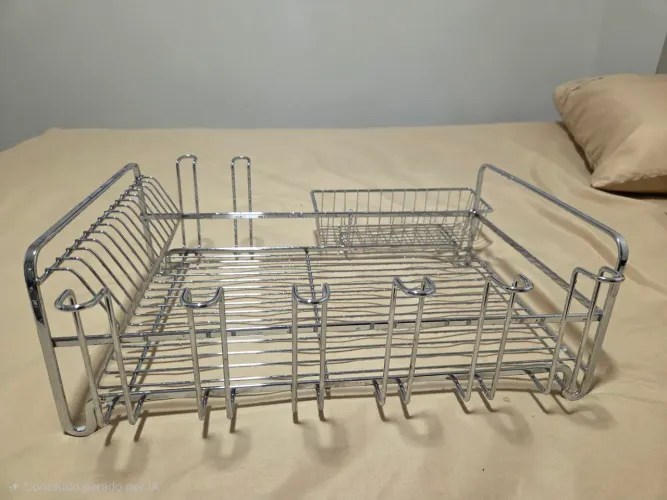 Escorredor de louças cromado inox 1606 future