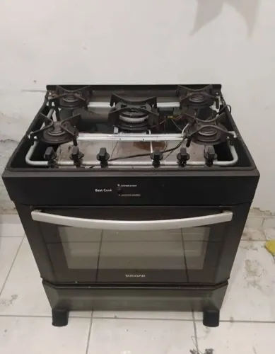 FOGÃO SEM A MESA DE VIDRO