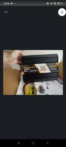 inversor de onda Senoidal Pura Joyfox 12v potência 2000w