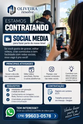VAGA DE EMPREGO