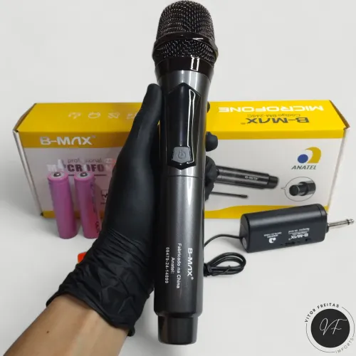 Microfone sem Fio | Entrega Grátis em VCA 
