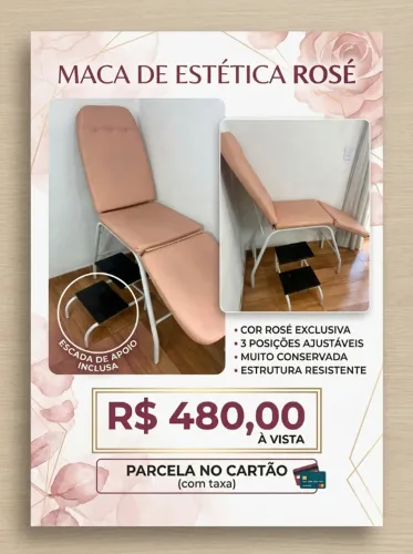 Maca 3 posições com escada