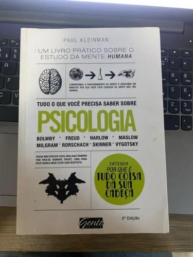 LIVRO - TUDO O QUE VOCÊ PRECISA SABER SOBRE A PSICOLOGIA