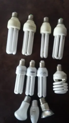 Lâmpadas sortidas - 110V - 11 unidades