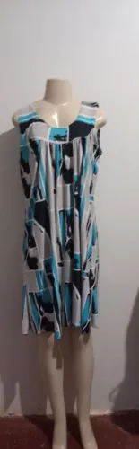 Vestido bata em malha tm GG