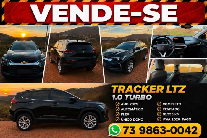 Chevrolet Tracker LTZ 1.0 Turbo 12V Flex AUT 2025