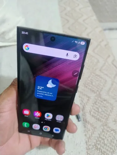 S22 ultra com detalhe