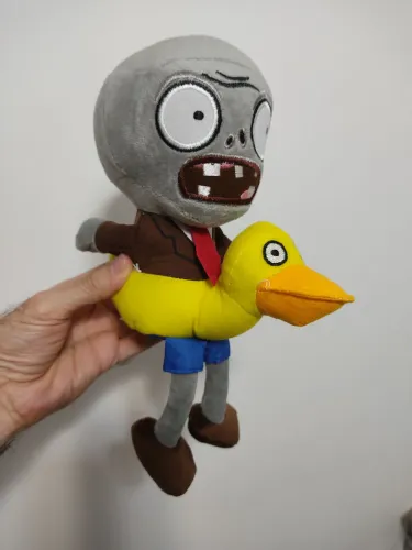Pelúcia Zumbi patinho Plants vs Zombies 29cm