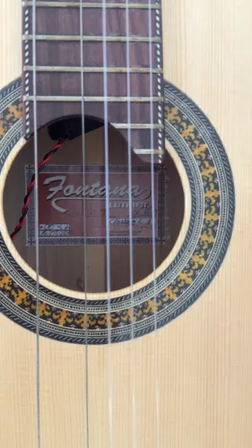 violão clássico fontana luthier nylon com case