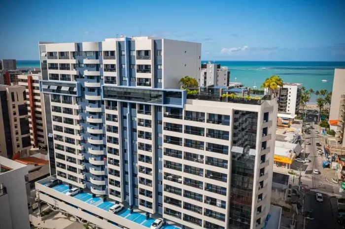 Edificio Time Impecável studio master mobiliado e decorado com 34m² *Pronto para rentabili