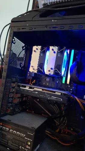 Ryzen 5 5600 ? GTX 1650 Super 4GB ? 16GB RAM Asgard ? B450M DS3H V2 Fonte 600w